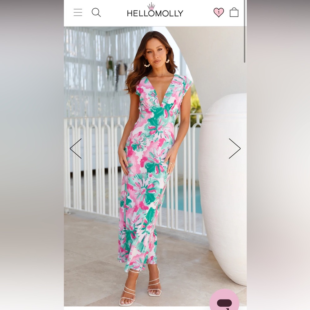 FOR THE SEASON MAXI DRESS GREEN